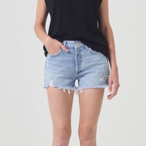 AGOLDE jean shorts--color (swapmeet)